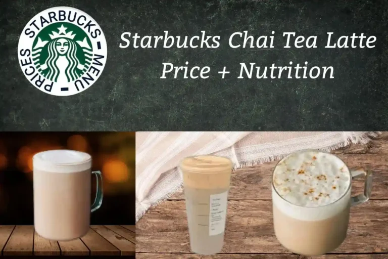 Starbucks Chai Tea Latte Nutrition