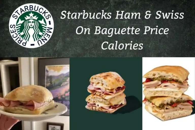 Starbucks Ham & Swiss On Baguette