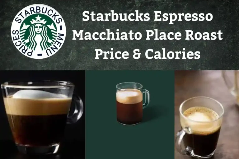 Starbucks Espresso Macchiato Price