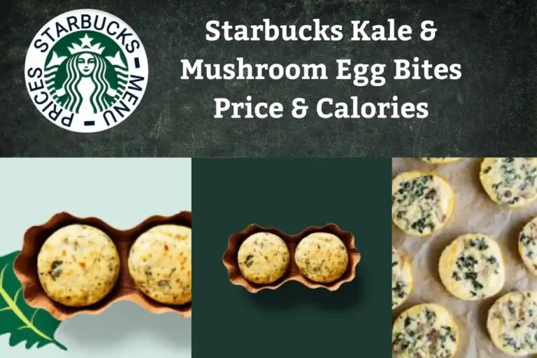 Starbucks Kale & Mushroom Egg Bites Price