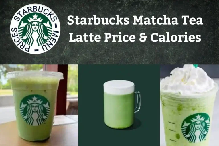 Starbucks Matcha Tea Latte Price