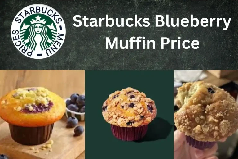Starbucks Blueberry Muffin Price