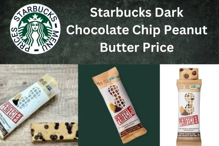 Starbucks Dark Chocolate Chip Peanut Butter Price