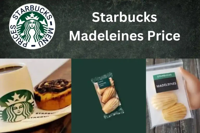 Starbucks Madeleines Price