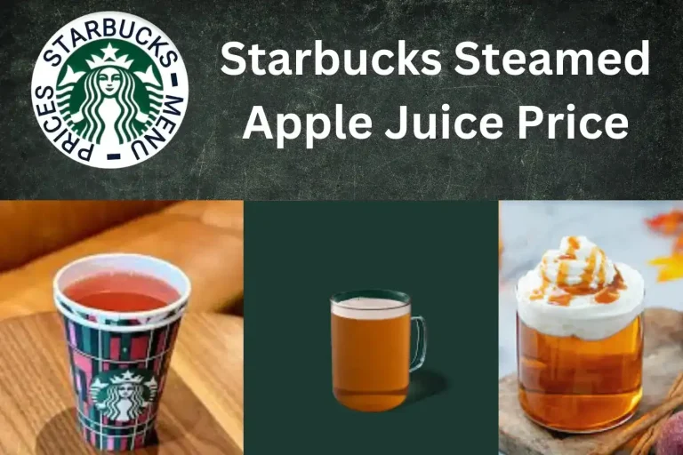 Starbucks Steamed Apple Juice Price