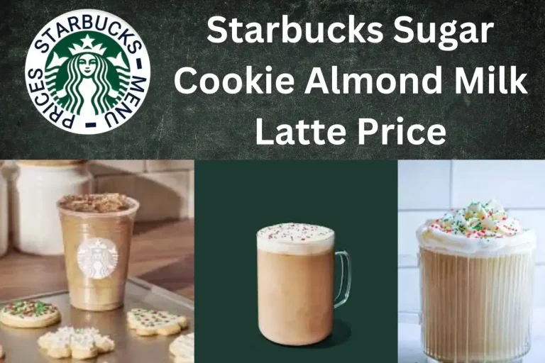 Starbucks Sugar Cookie Almond Milk Latte Price