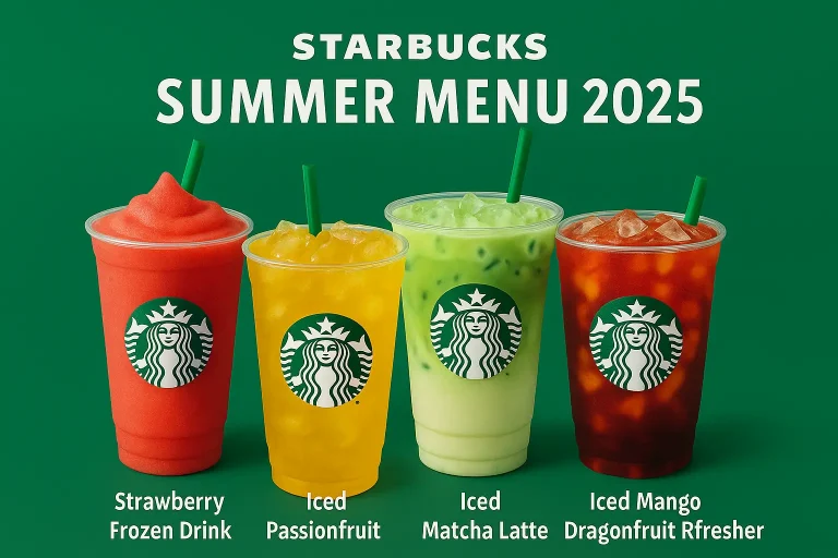 Starbucks summer menu